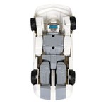 Трансформер 2в1 BONDIBOT Bondibon робот-автомобиль, белая полиция, BOX 20,5x24,5х9 см, арт. M7412-17.