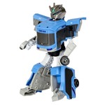 Трансформер 2в1 BONDIBOT Bondibon робот-автобус, цвет синий, BOX 21,8х17,5х9,7см