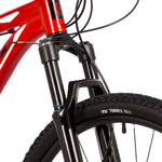 Велосипед STINGER 27.5" GRAPHITE COMP красный, алюминий, размер 16"