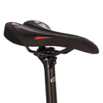 Велосипед STINGER 27.5" GRAPHITE COMP красный, алюминий, размер 16"