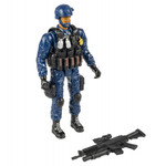 Набор солдат 18,5 см с оружием, "НАСТОЯЩИЙ БОЕЦ" Bondibon, BOX 25,5x12,6x5,4см, спецназовец.