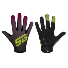 Перчатки полноразмерные STG Sens Skin, размер M, черный с бордовым