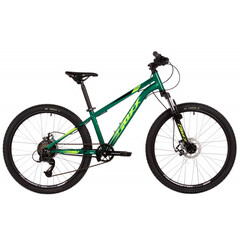 Велосипед FOXX 24" CAIMAN JR зеленый, сталь, размер 12"