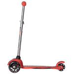 Самокат Novatrack Disco-kids Basic, колеса 120x76мм, красный