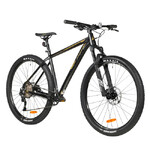 Велосипед STINGER 27.5" RELOAD PRO 45 черный, алюминий, размер 16