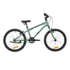 Велосипед NOVATRACK 16" PHANTOM, алюминий, серо-зелёный хамелеон, защ.цепи, тормоз V-Brake