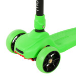 Самокат Novatrack RainBow Car, колеса 120x80 мм, зеленый
