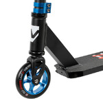 Самокат Novatrack Wolf 40, 110 мм, черный с синим