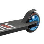 Самокат Novatrack Wolf 40, 110 мм, черный с синим