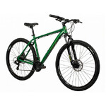 Велосипед FOXX 29" CAIMAN зеленый, сталь, размер 22