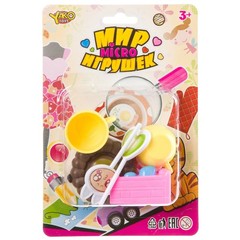 Набор сладости 8 предметов, серия Мир micro Игрушек, CRD 13,5х20 см, арт.M7638.