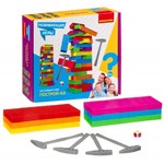Развивающие игры Bondibon башня «ПОСТРОЙ-КА», 54 блока, BOX  26,5х6х24