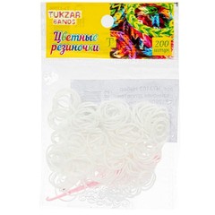 Набор резиночек д/плетен. TZ12906 цветные 200шт.TZ12906