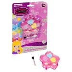 Набор детской декор., косметики Bondibon Eva Moda, CRD 10х1,5х20 см; тени для век -3шт.(3г) / аппликатор -1шт. / аппликатор с кисточкой -1шт.,арт.J-313.