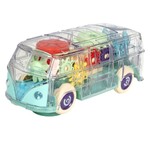 Игр.разв.пласт. "АВТОБУС" BABY YOU BONDIBON, подсветка, звук, движение, прозр.корпус с шестер.